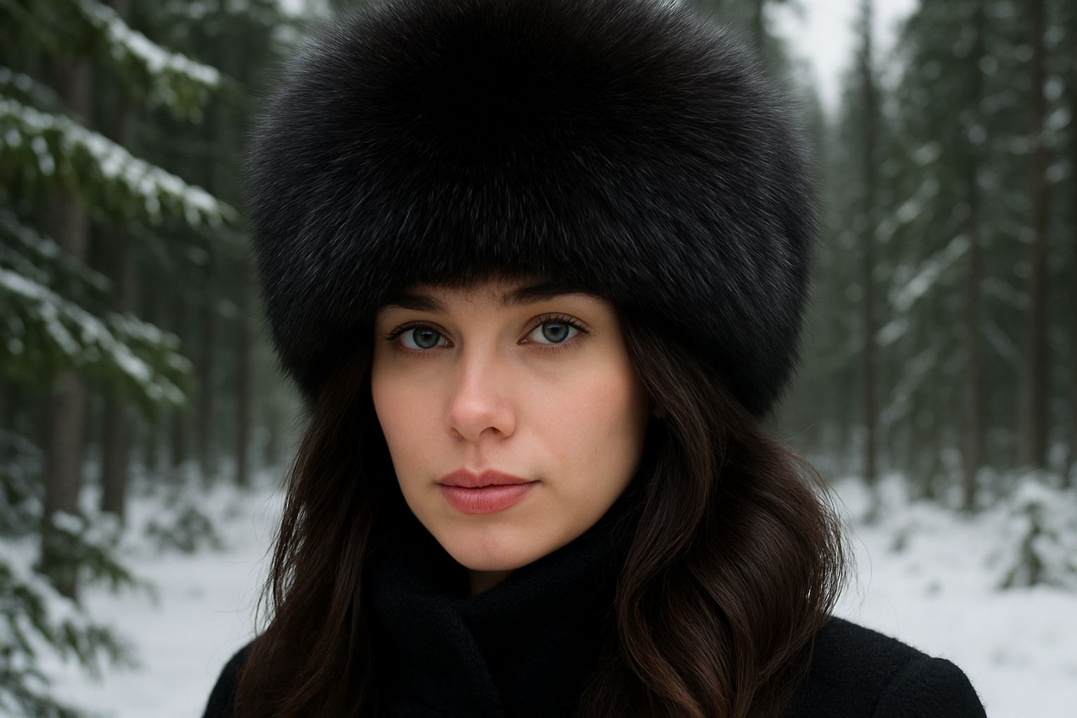 Эксклюзивные шапки из соболя